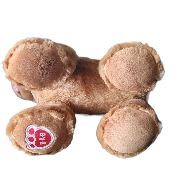 BUILD-A-BEAR 11” PUPPY DOG Brown Stuffed Plush Standing With Tongue Out 👅  2017 - Picture 6 of 6